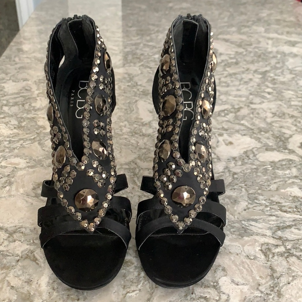 BCBG Paris Heels Black Size 9.5M